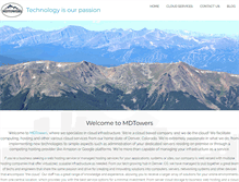 Tablet Screenshot of mdtowers.com